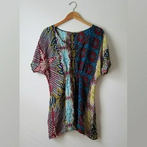 Anthropologie Fei silk tunic